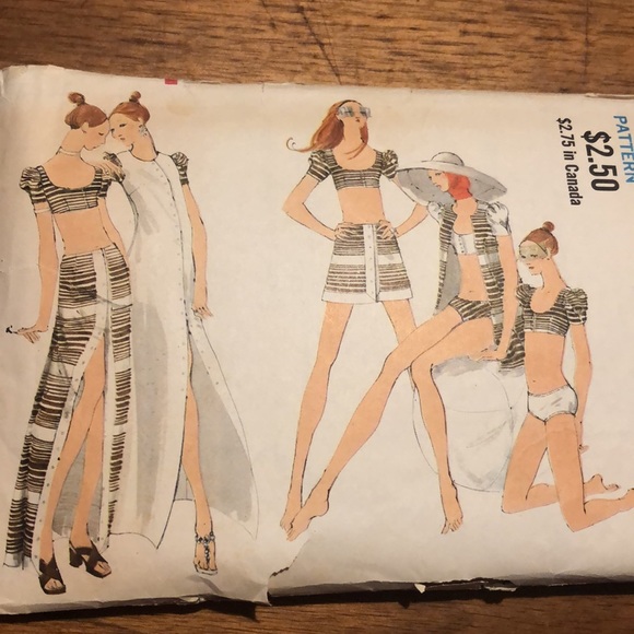 🍁Vintage Vogue sewing pattern miss vogue 7838